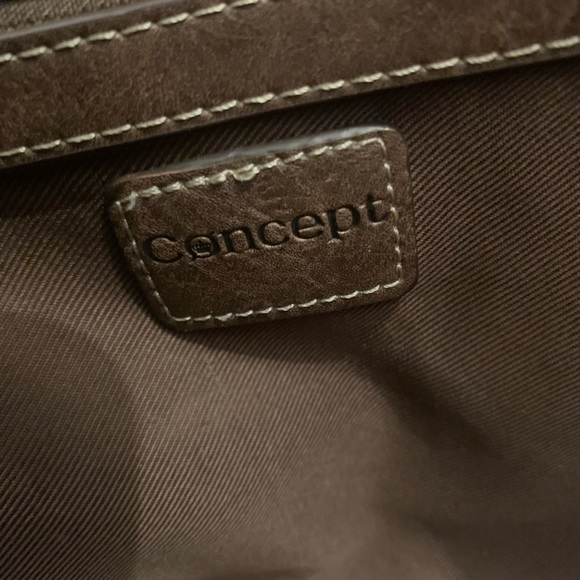 Vintage Born Concept Brown Leather Purse with Lighter Pouch! - Picture 3 of 6